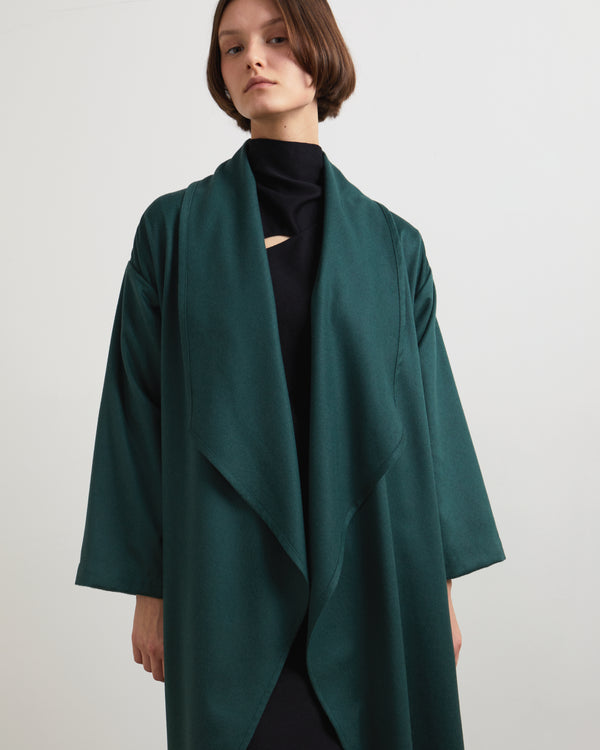 Avet Blanc Coat Forest Green