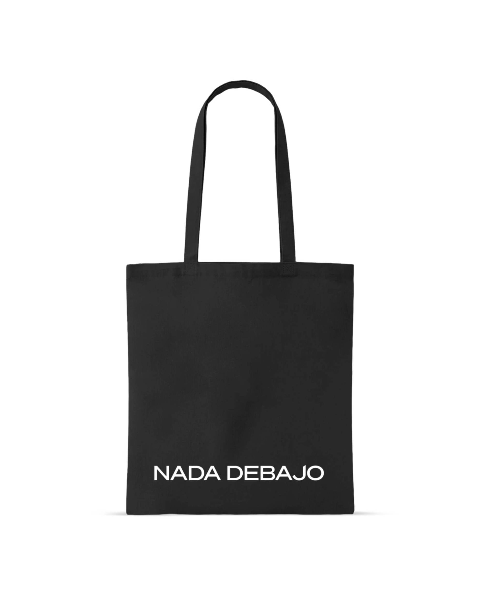 NADA DEBAJO Tote Bag Black
