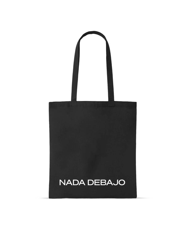 NADA DEBAJO Tote Bag Black