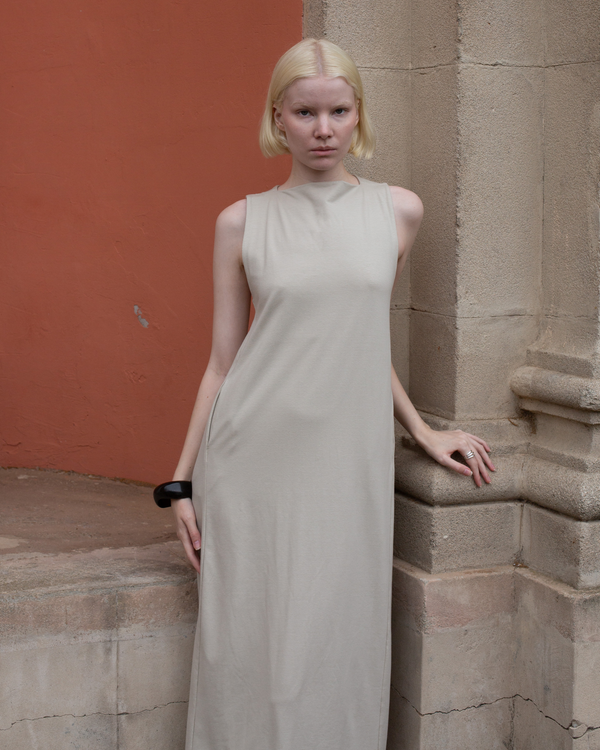 Brote Maxi Dress Pearl