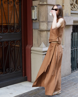 Volcan Skirt Cognac