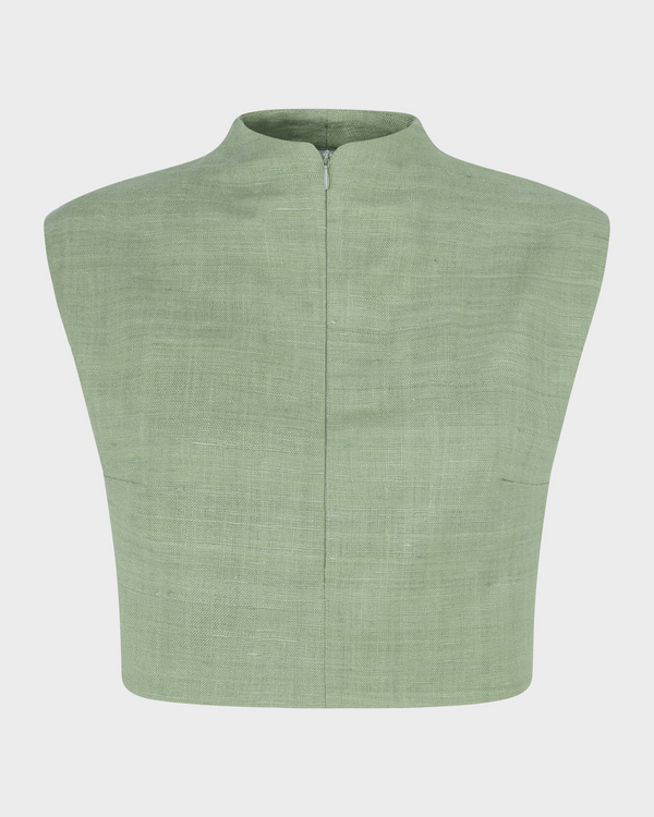 Oriol Crop Top Nettle