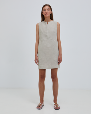Avena Dress Flax