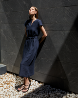 Vera Dress Dark Blue