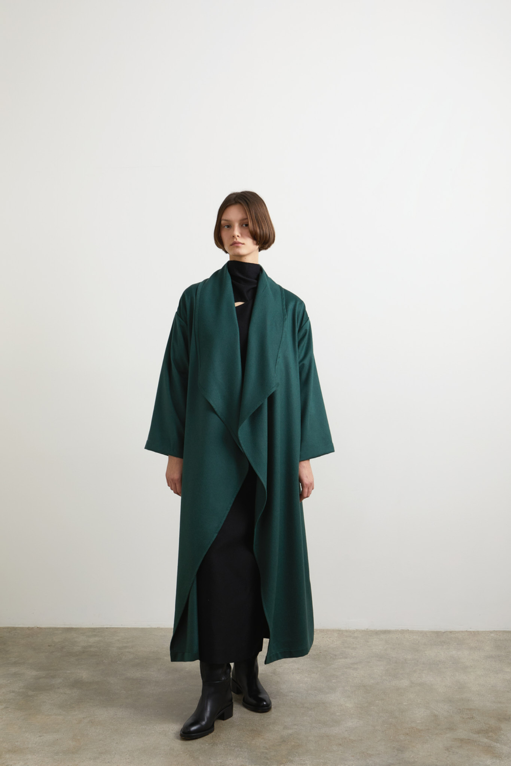 AVET BLANC COAT FOREST GREEN