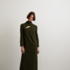 BEDOLL DRESS PINE GREEN