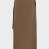 VOLCAN SKIRT COGNAC